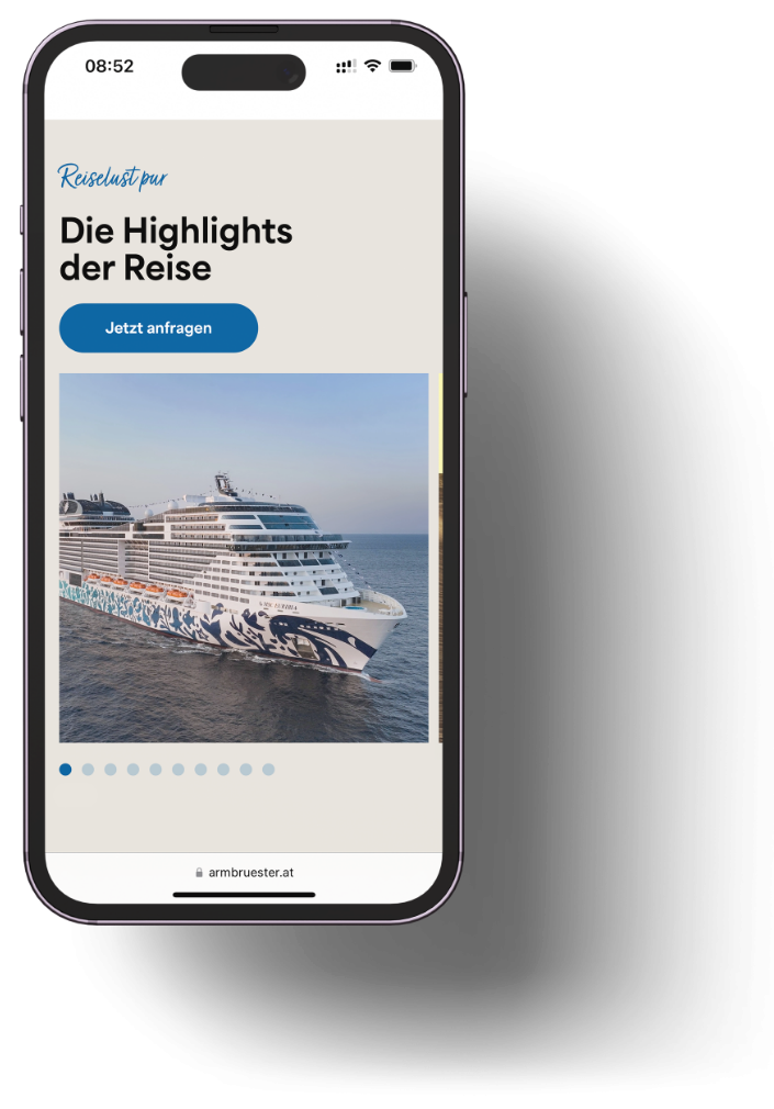 Plappermaul Armbrüster Referenz Website