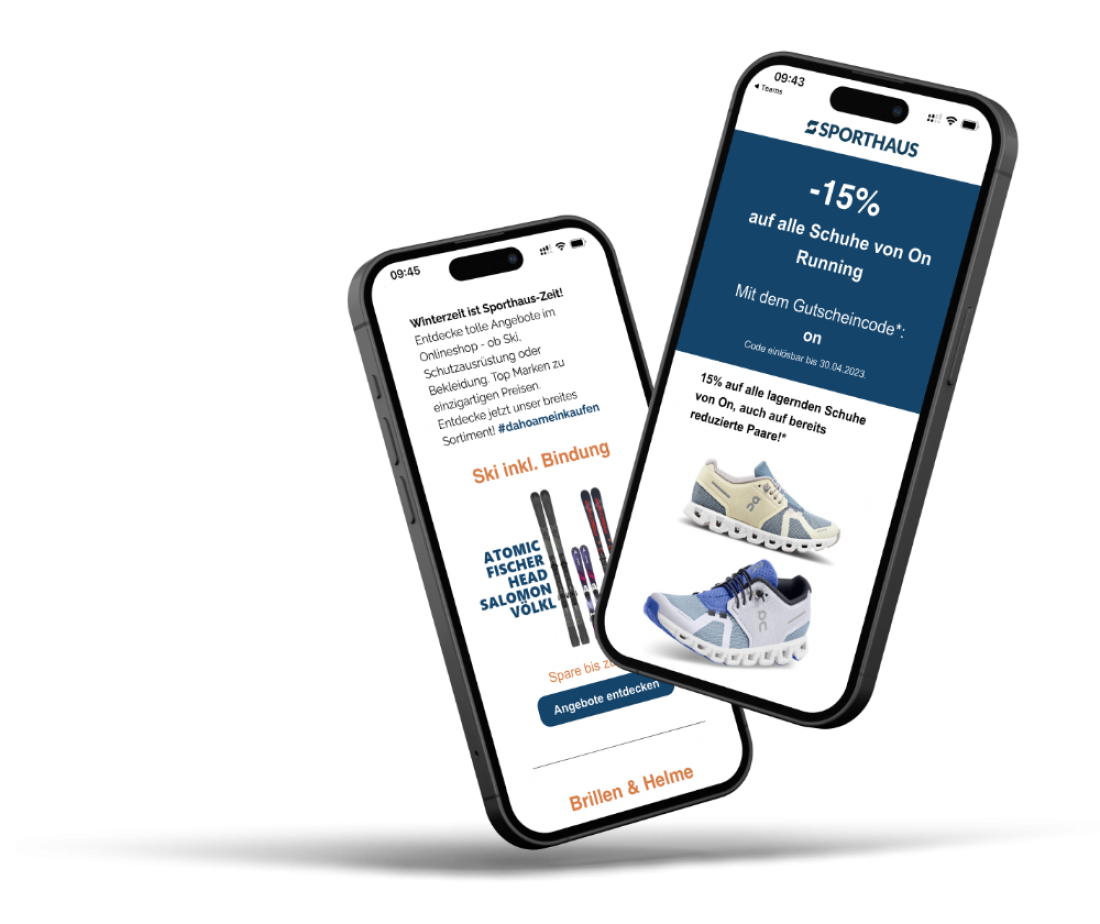 Plappermaul Mockup Sporthaus Website