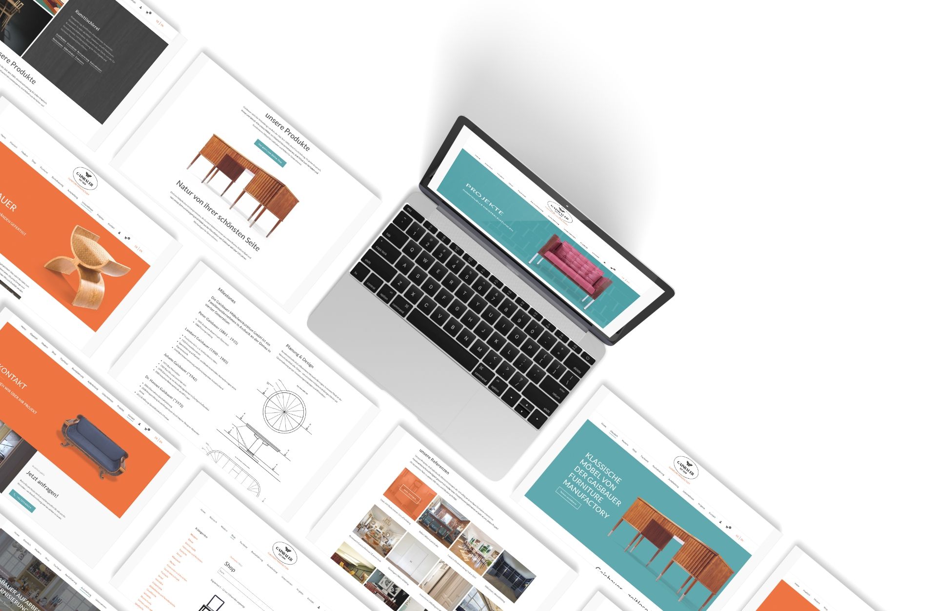 plappermaul referenz gaisbauer mockup webshop