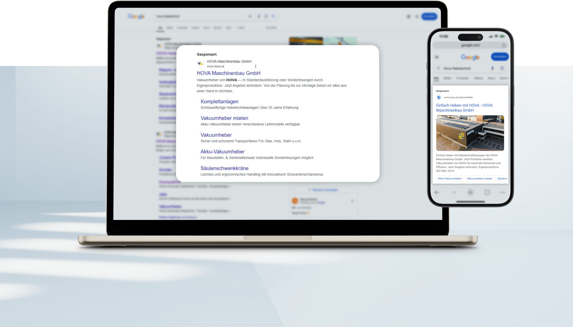Plappermaul Referenz HOVA onlinemarketing SEA
