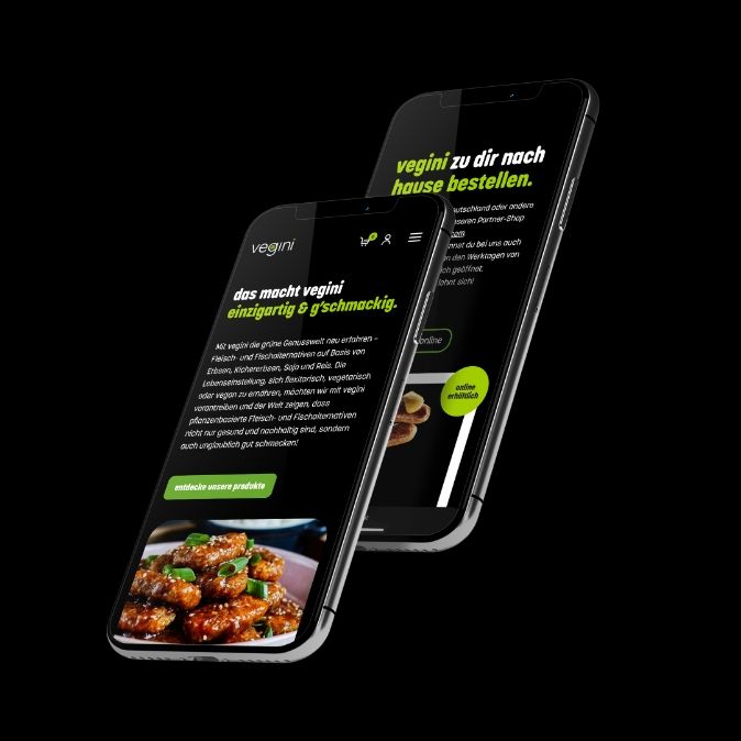 plappermaul referenz vegini website mobile