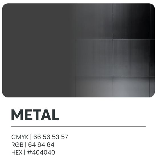 Alu-One Corporate Design Farben Metal