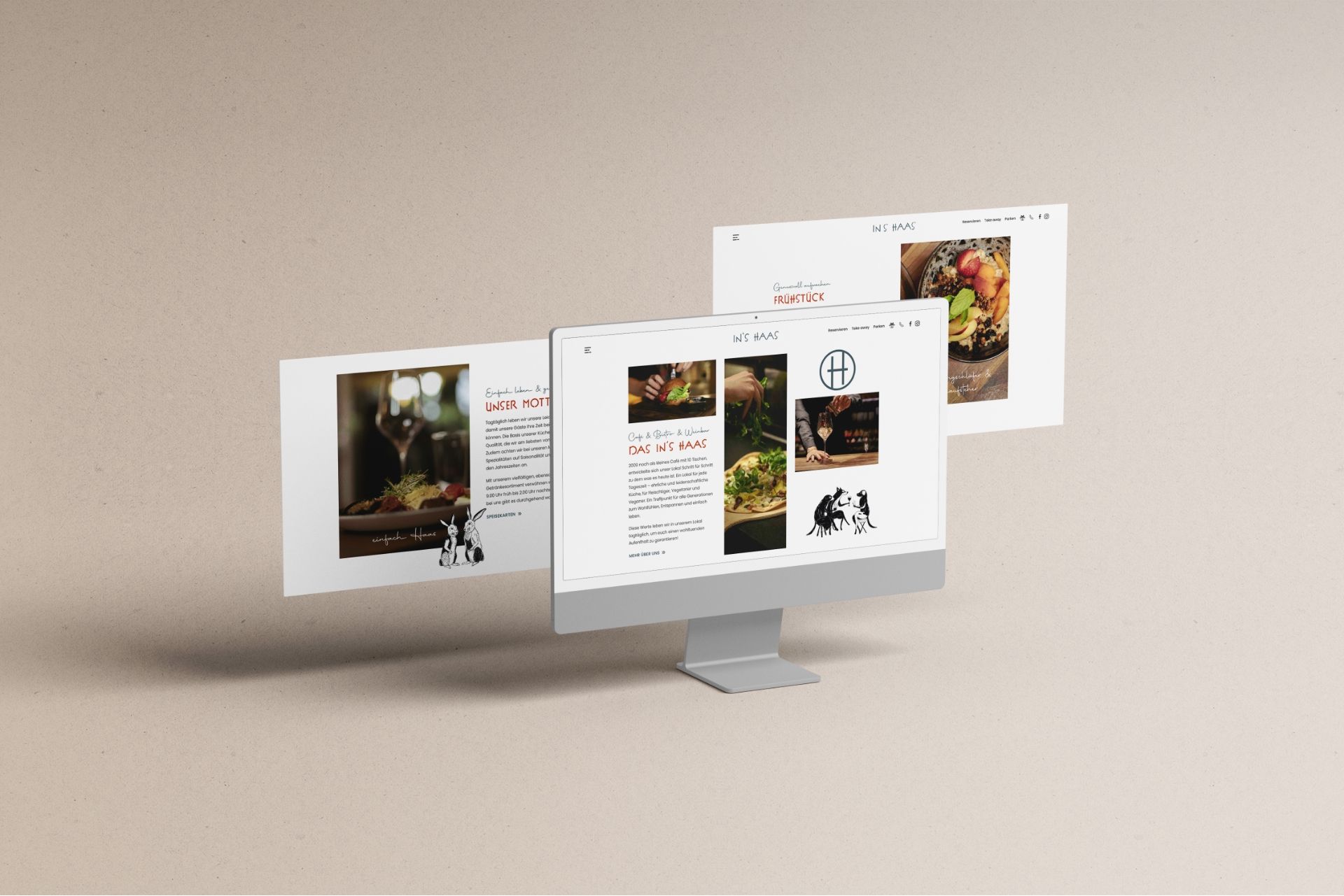 plappermaul referenz ins haas website desktop