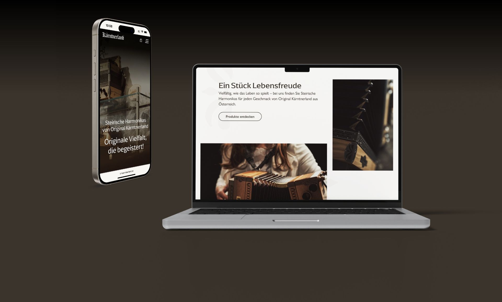Plappermaul Referenz Kärntnerland Website Responsive