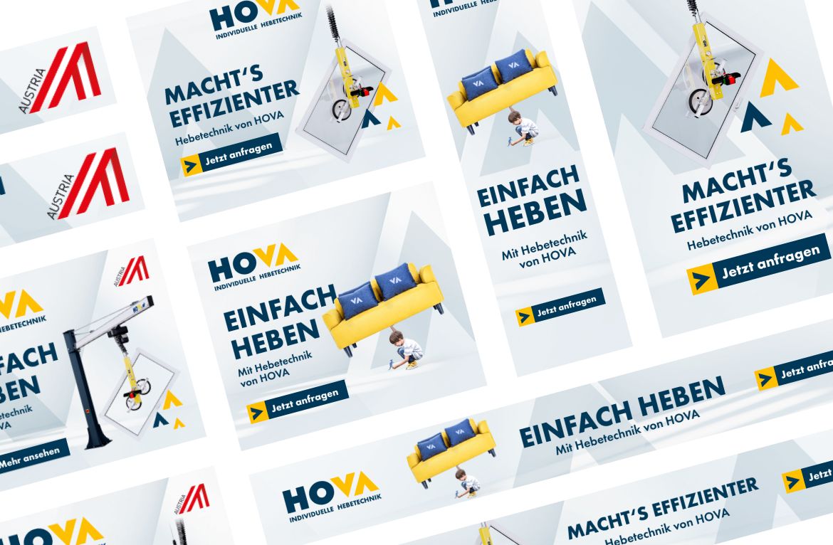 Plappermaul Referenz HOVA onlinemarketing Banner collage