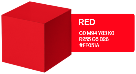 plappermaul arbeiten 3DZ Farben Würfel Red