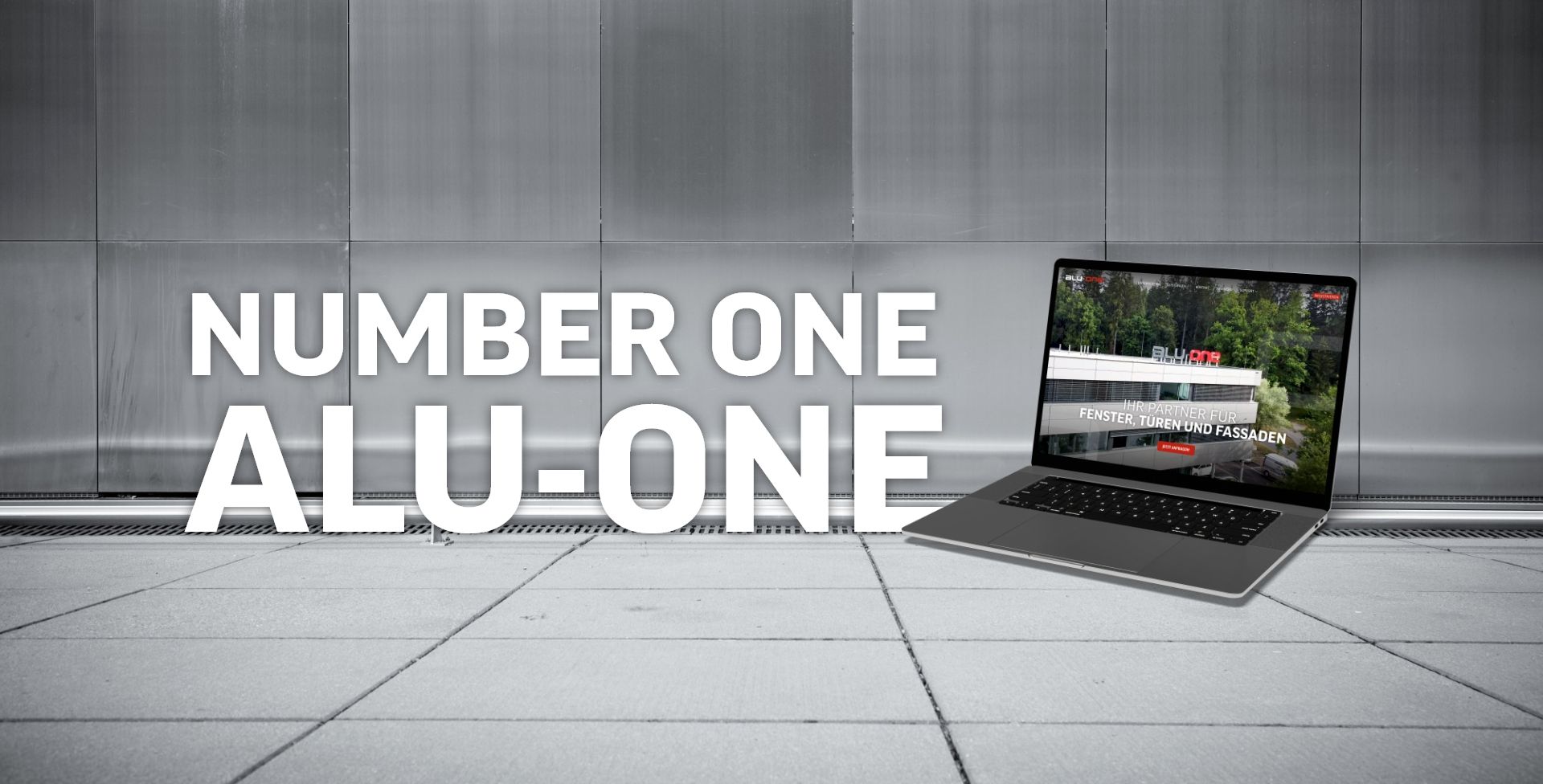 Alu-One Website Mockup