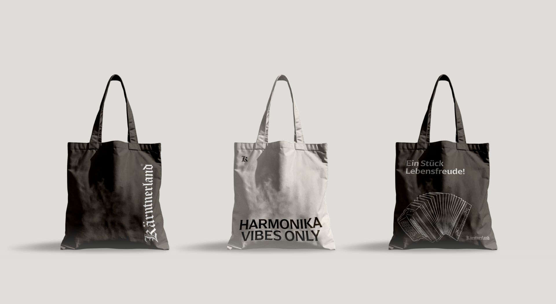 Plappermaul Referenz Kärntnerland Merch Taschen