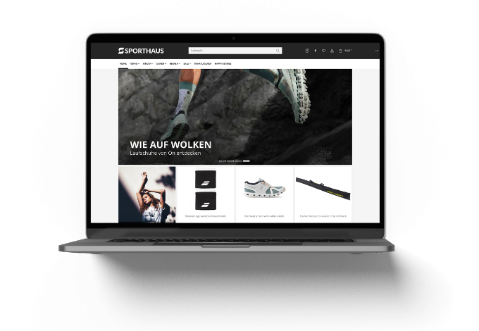 Mockup Website Sporthaus