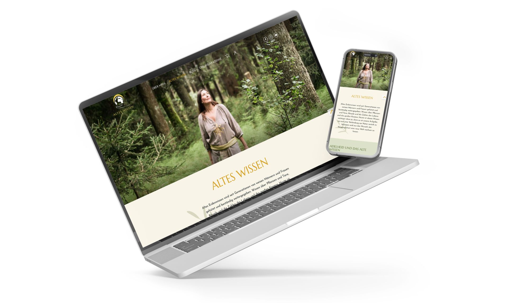 Plappermaul Referenz Altes Wissen website laptop smartphone