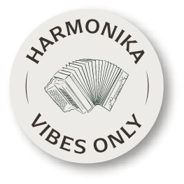 Harmonika vibes only illustration