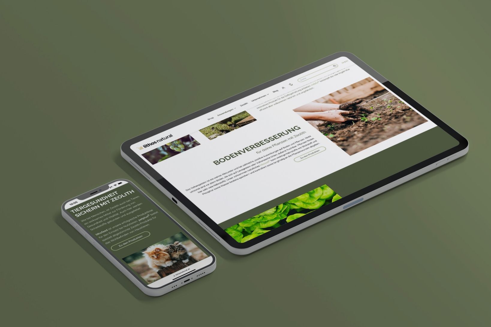 plappermaul referenz lithos mockup tablet handy