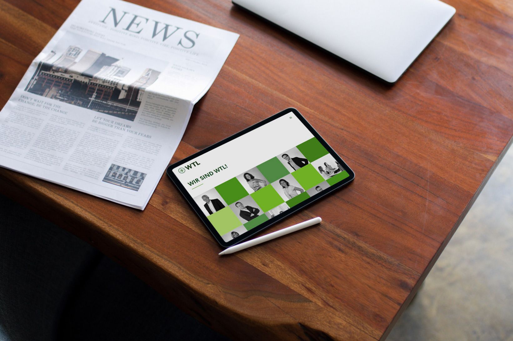 Plappermaul Referenz WTL Website Team Tablet