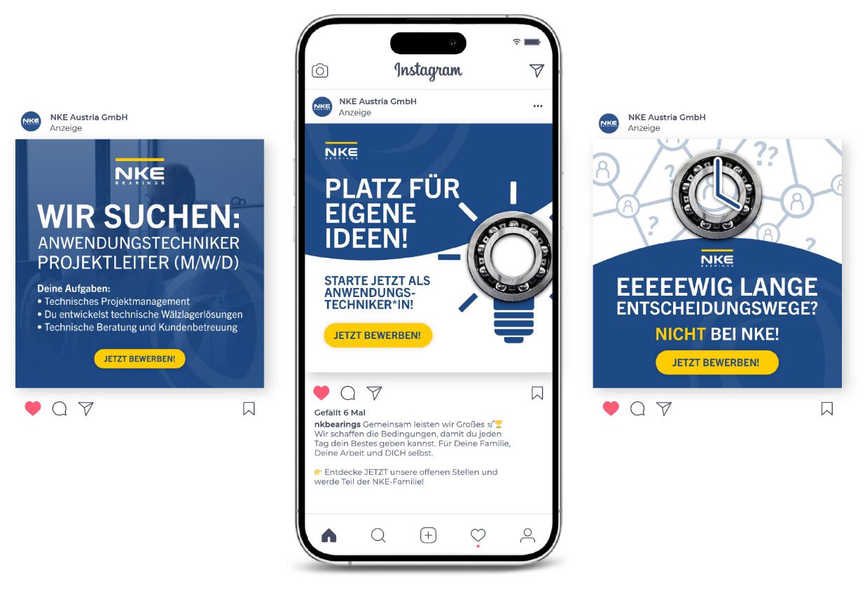 Plappermaul referenz NKE Employer Branding Feed