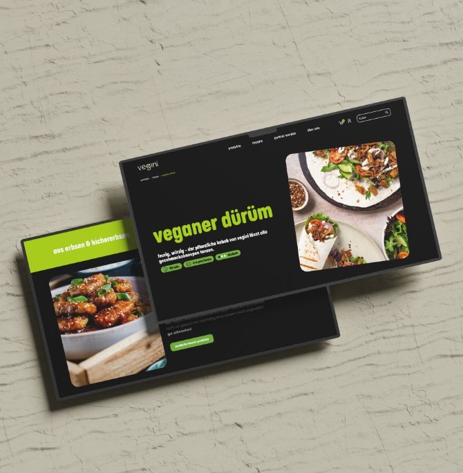 plappermaul referenz vegini website screens