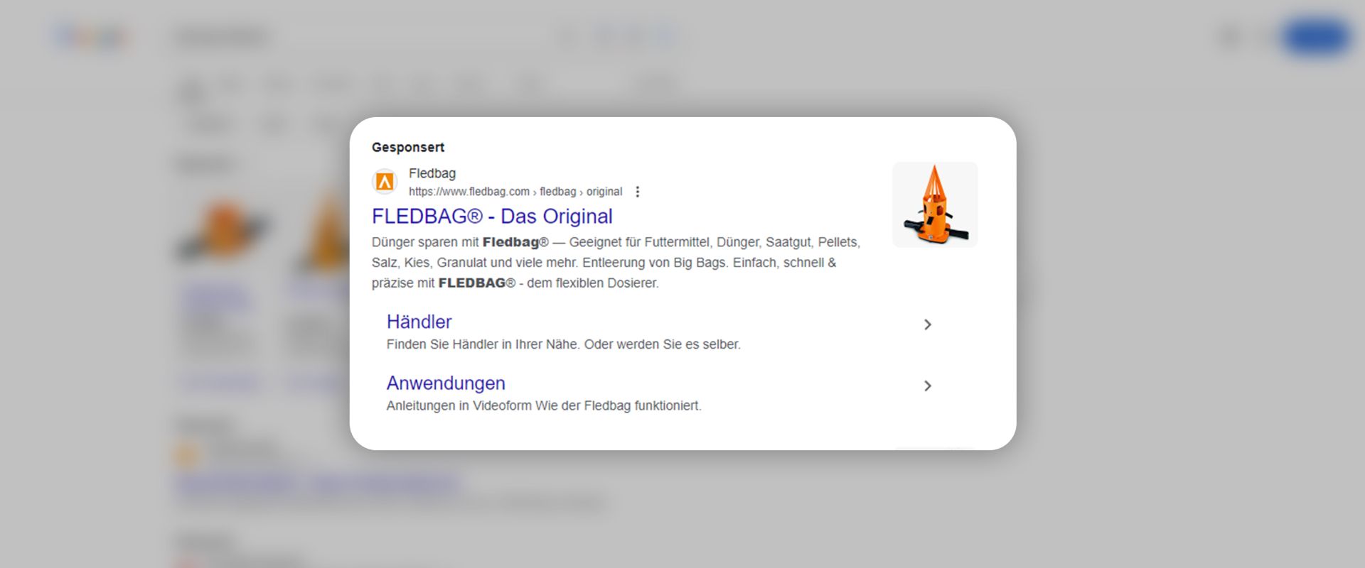 plappermaul referenz Fledbag Google Ads