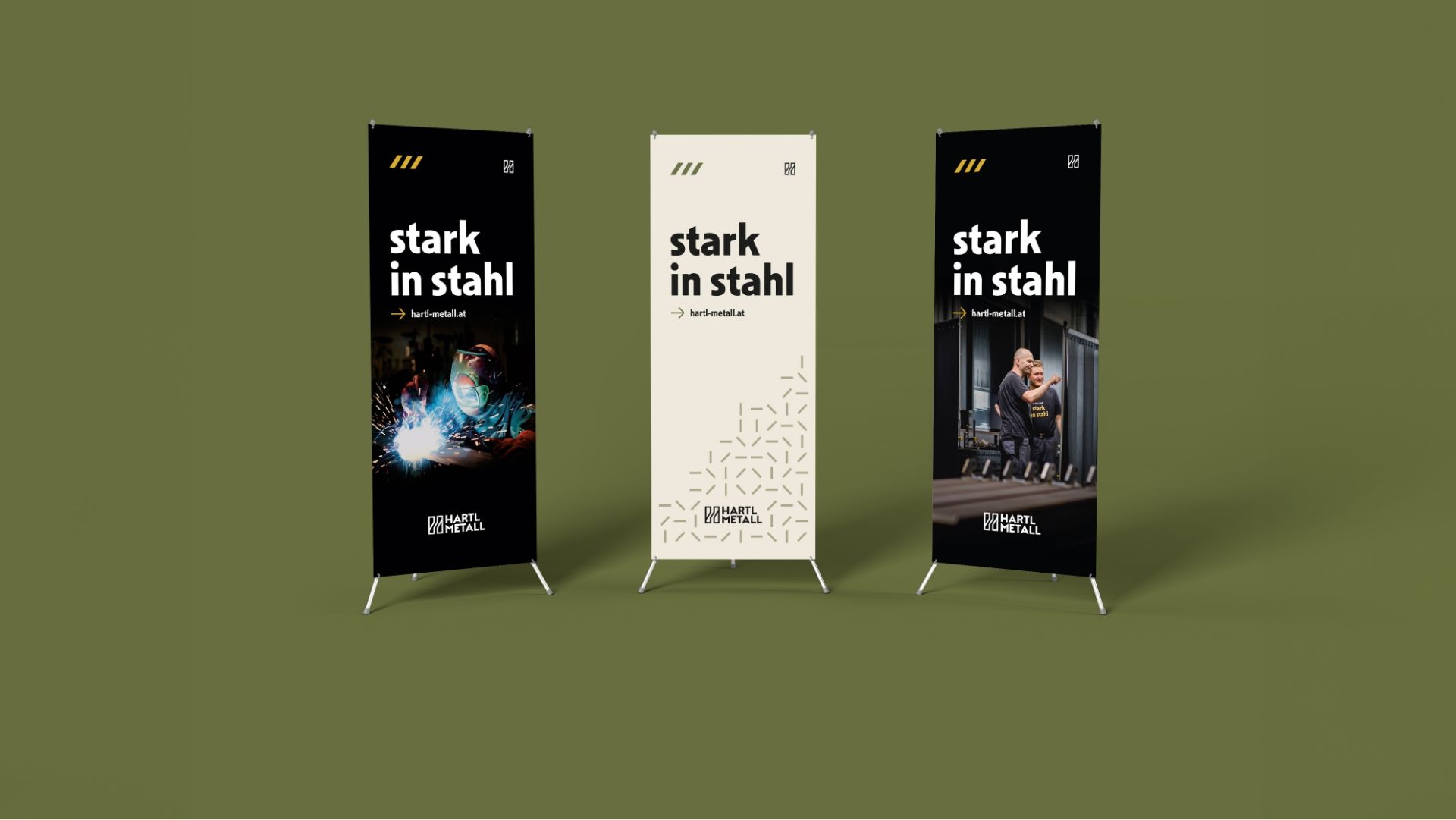 Plappermaul Referenz Hartl Metall Rollup neu