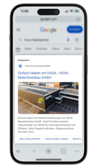 Plappermaul Referenz HOVA onlinemarketing SEA phone