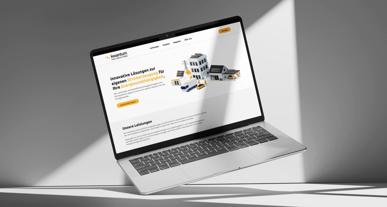 plappermaul referenz kwantum website leistungen laptop