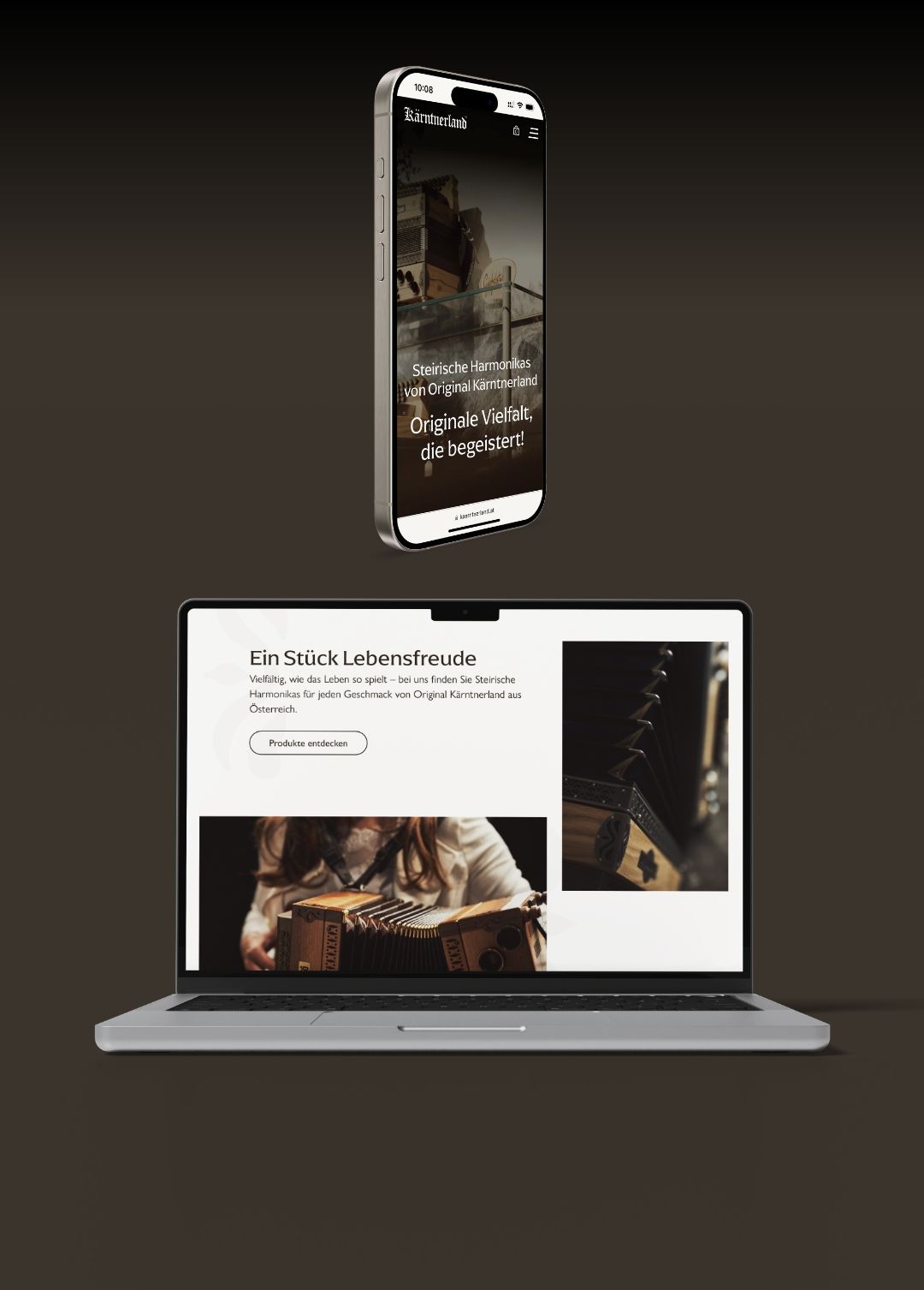 Plappermaul Referenz Kärntnerland Website Responsive