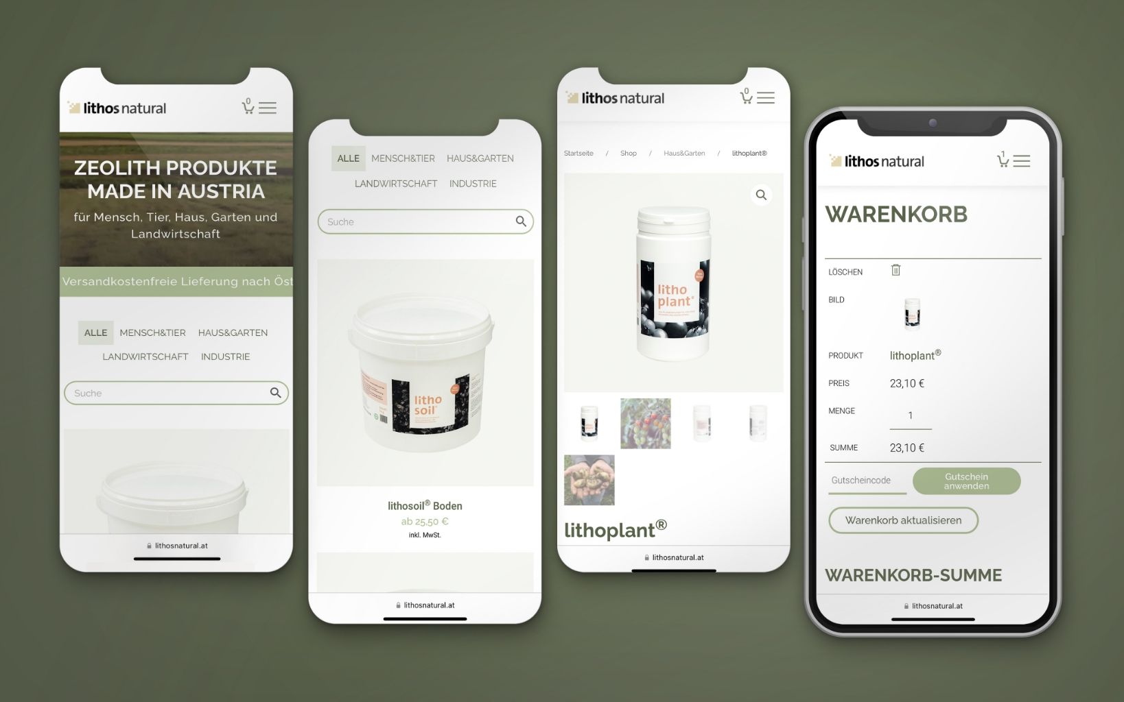 plappermaul referenz lithos mockup handy-screens shop